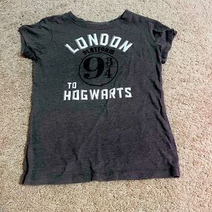 Harry Potter 9 3/4 Hogwarts Shirt For Kids